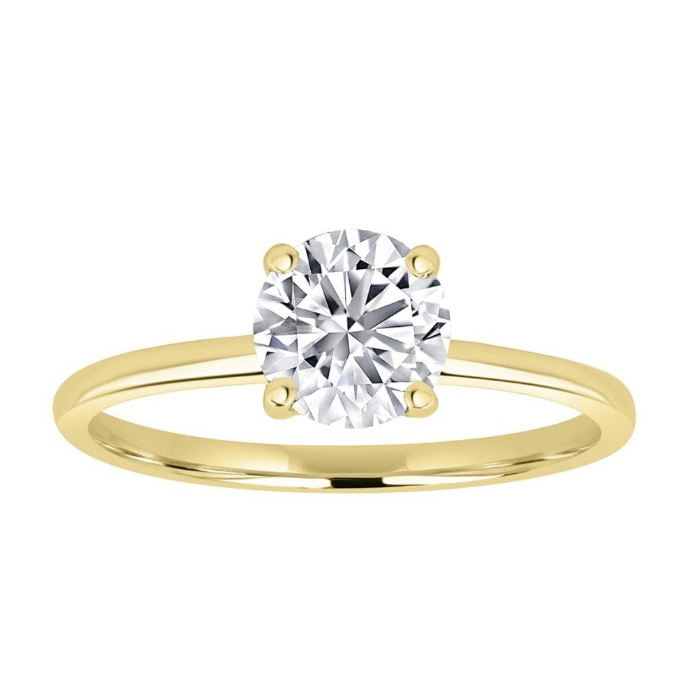 1.08ctw Certified Lab-Grown Diamond Hidden Halo Engagement Ring