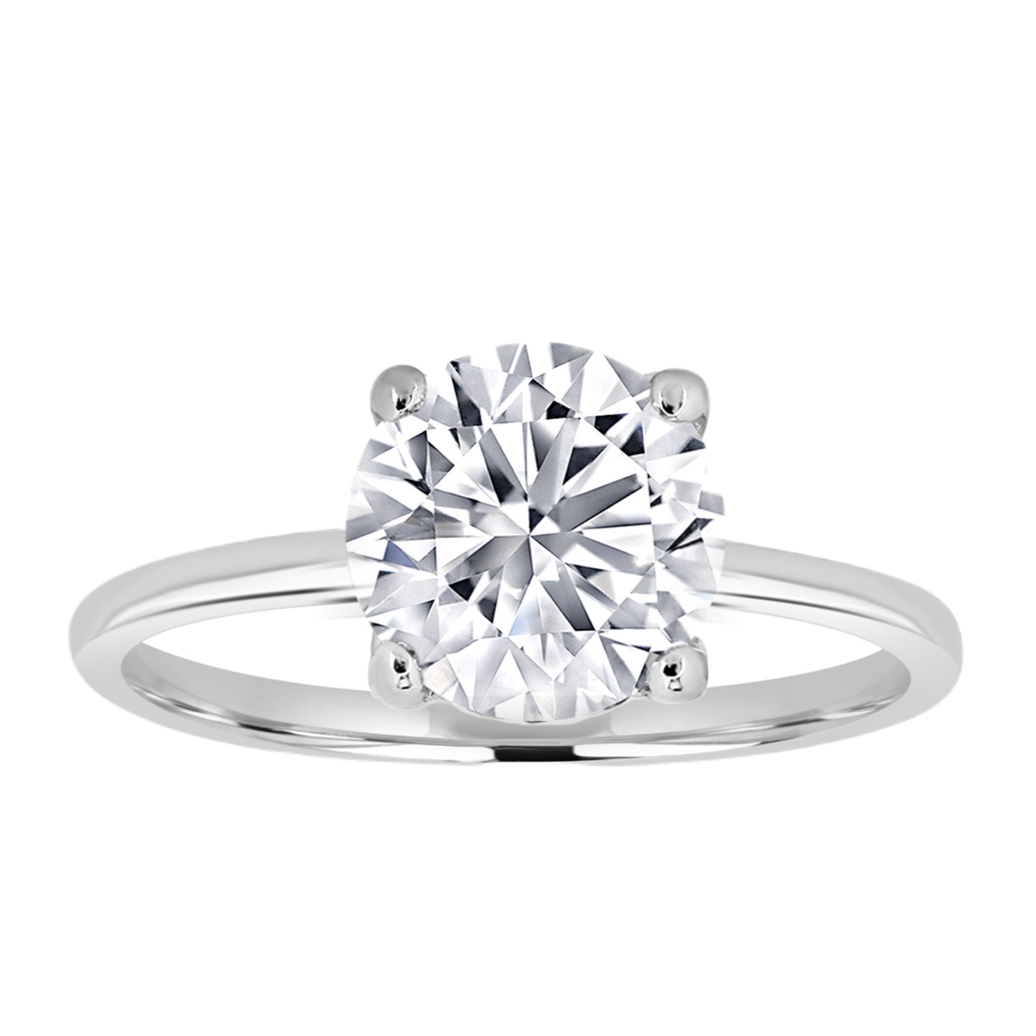 2.08ctw Certified Lab-Grown Diamond Hidden Halo Engagement Ring