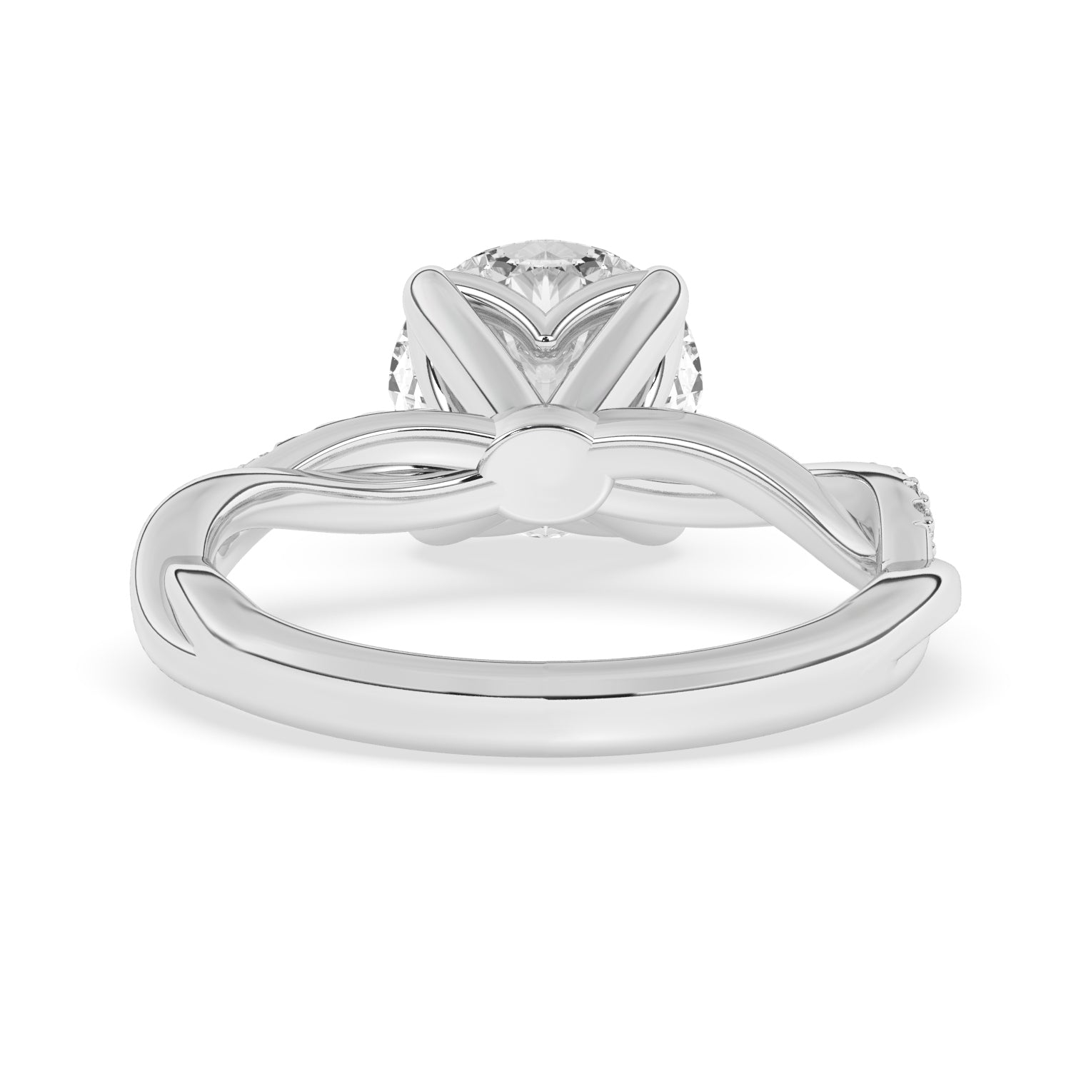 2.15ctw Certified Lab Grown Diamond Engagement Ring