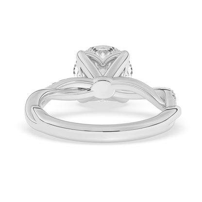 2.15ctw Certified Lab Grown Diamond Engagement Ring