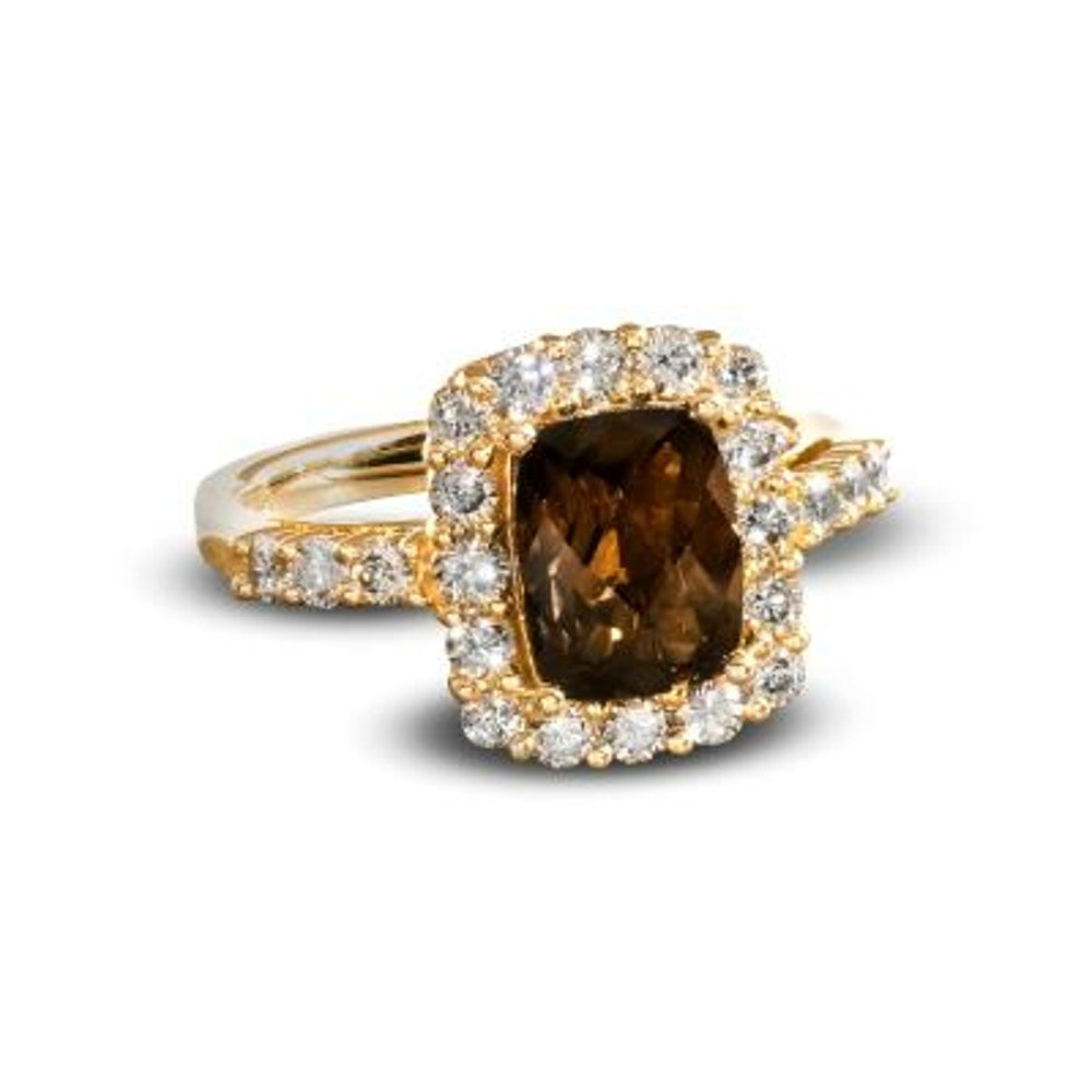 Le Vian Chocolate Quartz® Diamond Ring