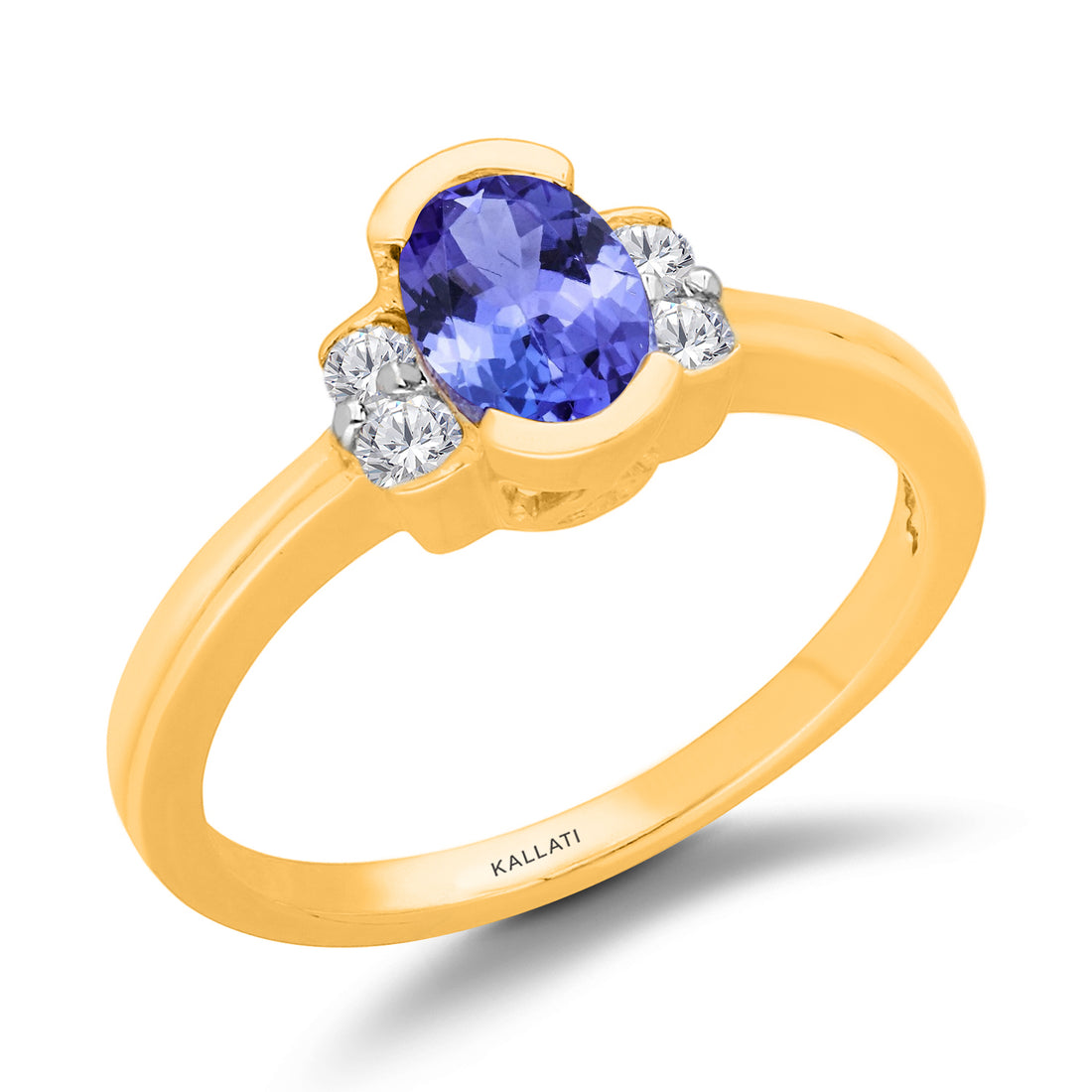 Kallati Tanzanite Diamond Ring