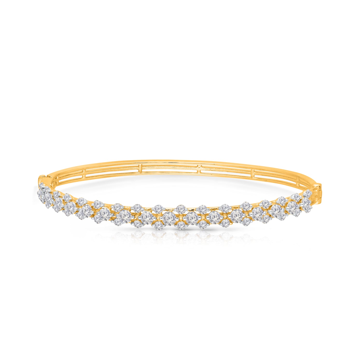 Kallati 2ctw Lab Grown Diamond Bangle