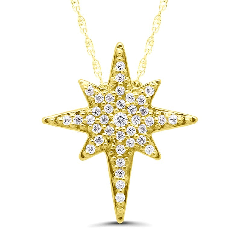 .12ctw Diamond Star Necklace