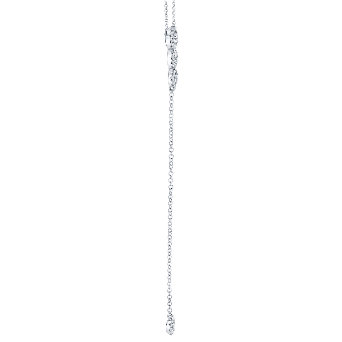 Shy Creation .29ctw Diamond Lariat Necklace