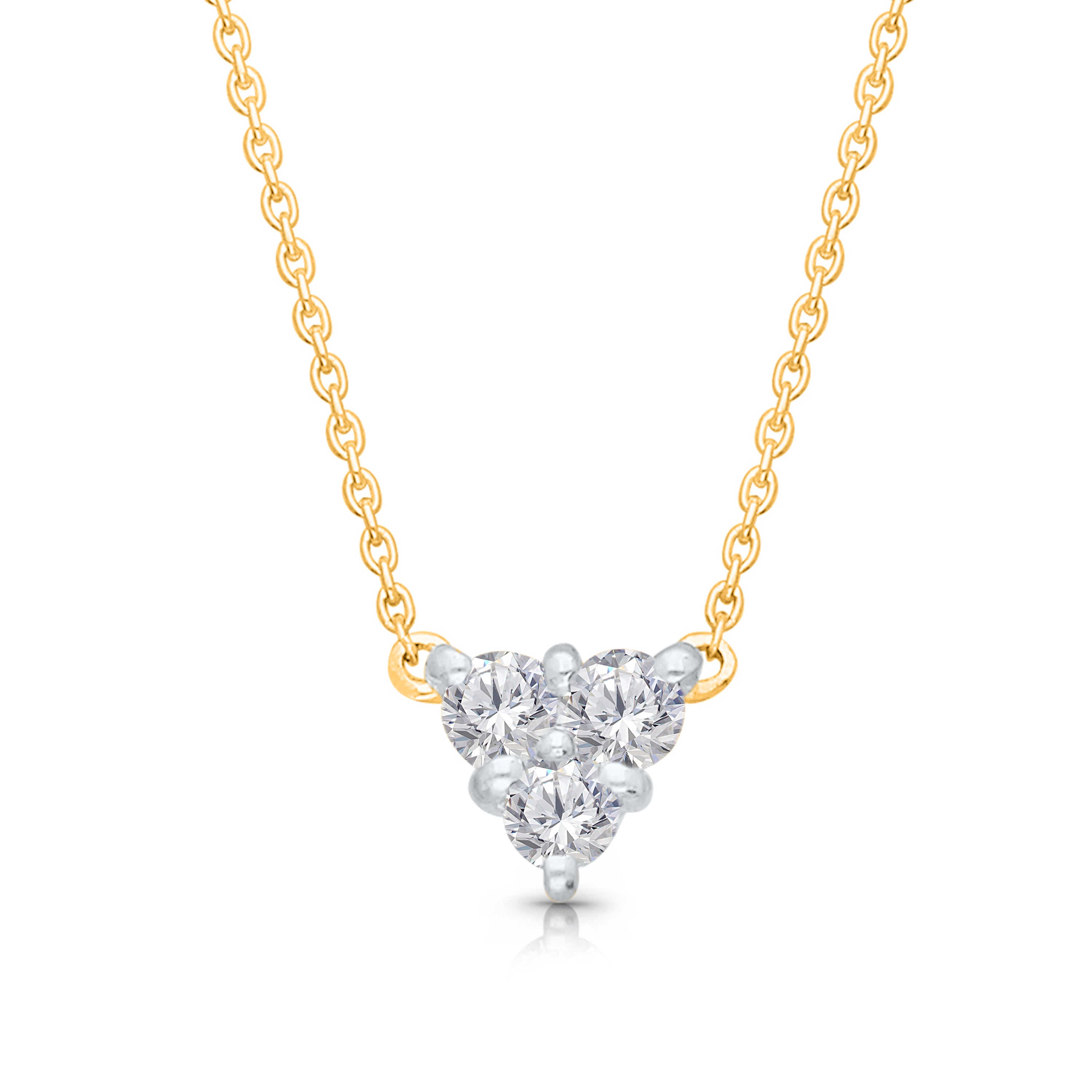 Kallati 1/4ctw Lab Grown Diamond Necklace