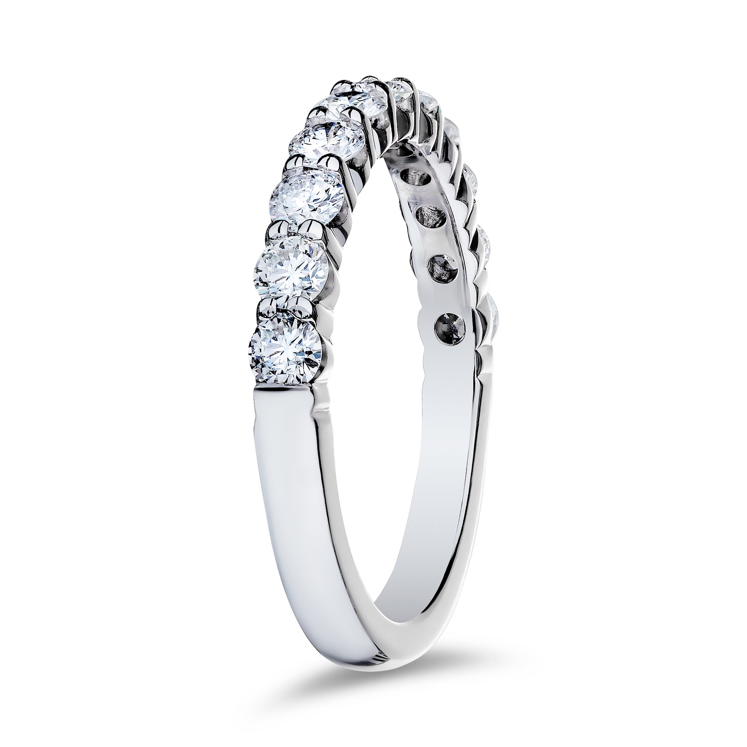 1.04ctw Diamond Platinum Band