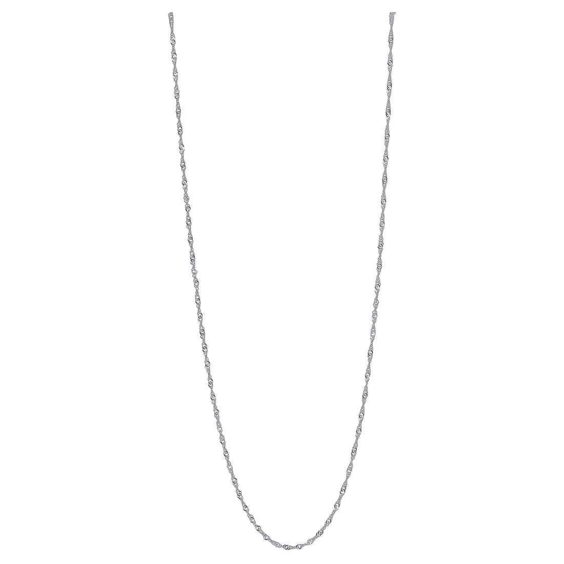 18&quot; 1.6mm Singapore Chain Necklace