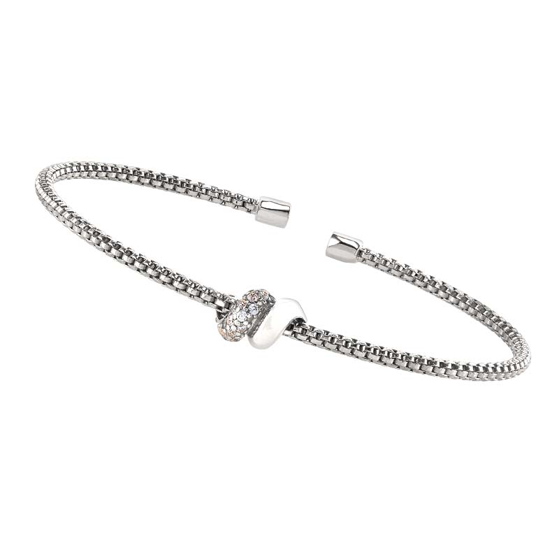 Bella Cavo Diamond Cuff Bracelet