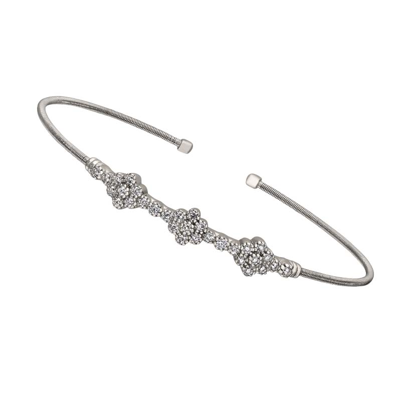 Bella Cavo Diamond Cuff Bracelet