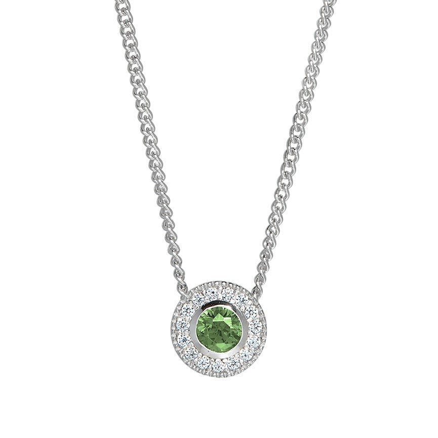 Birth Gems Peridot Pendant