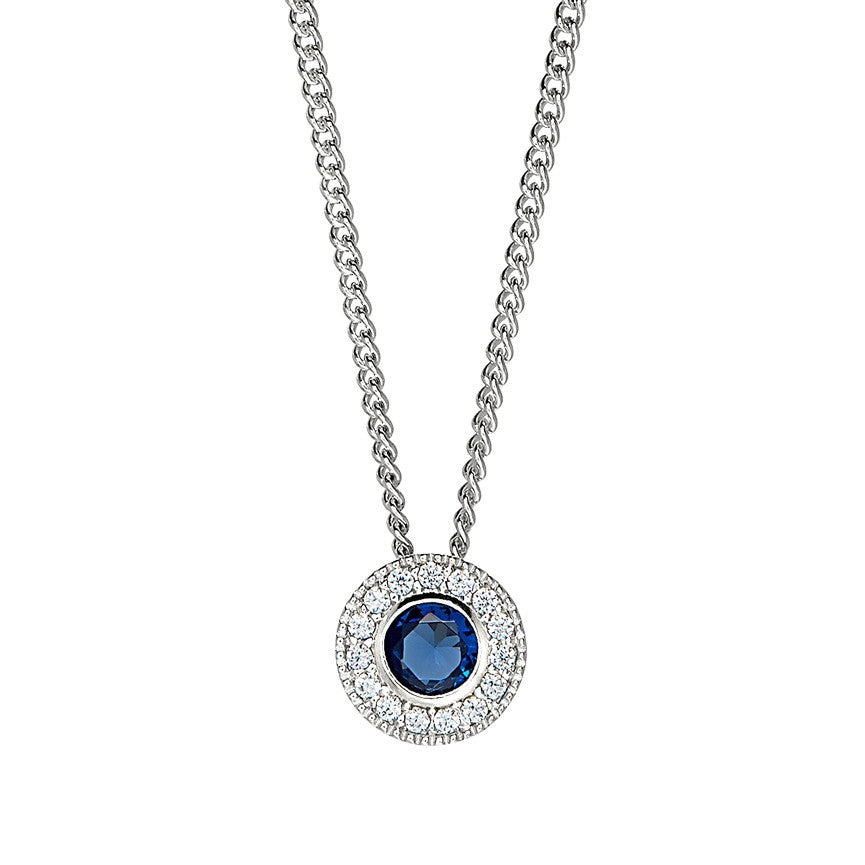 Birth Gems Sapphire Pendant