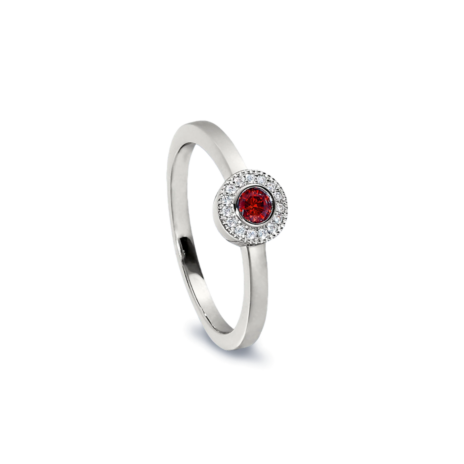 Birth Gems Ruby Ring