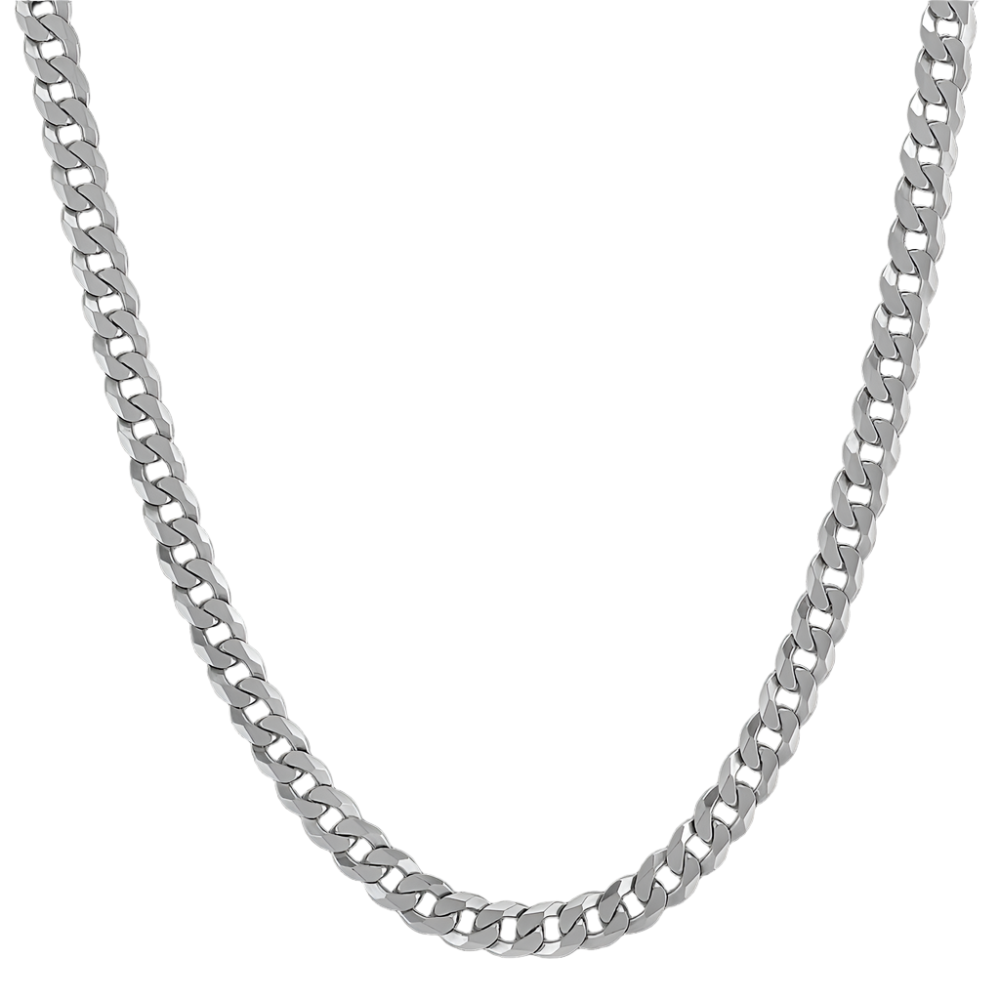 22&quot; 7mm Curb Chain Necklace