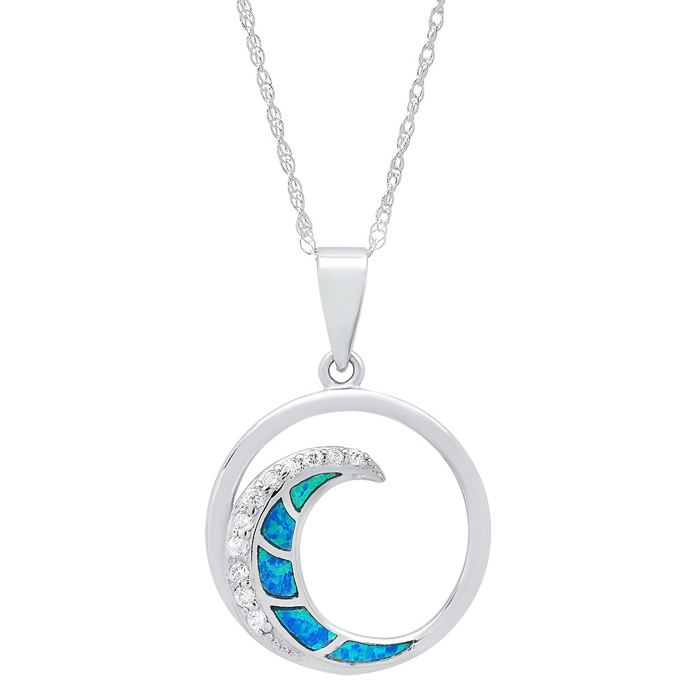 Sea Life Wave Pendant