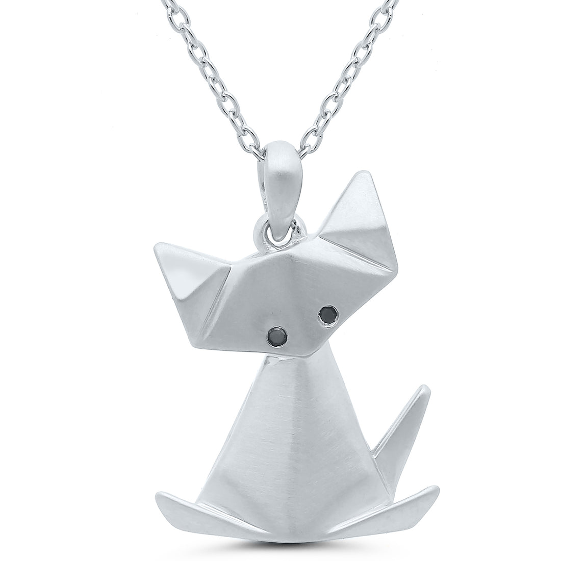 Origami Cat Pendant