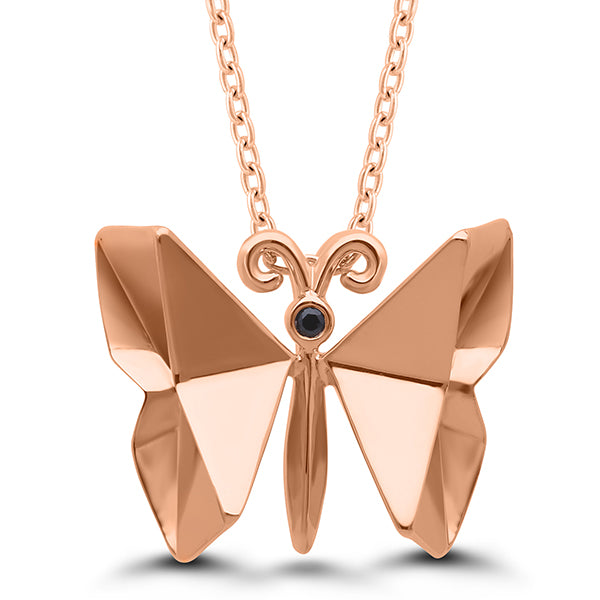 Origami Butterfly Pendant