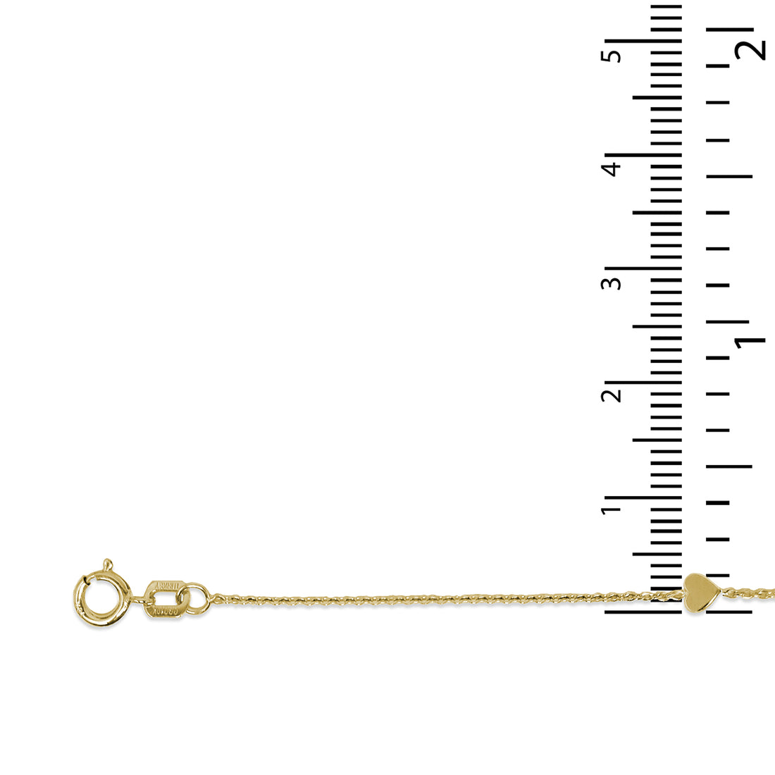 9-10&quot; Heart Anklet