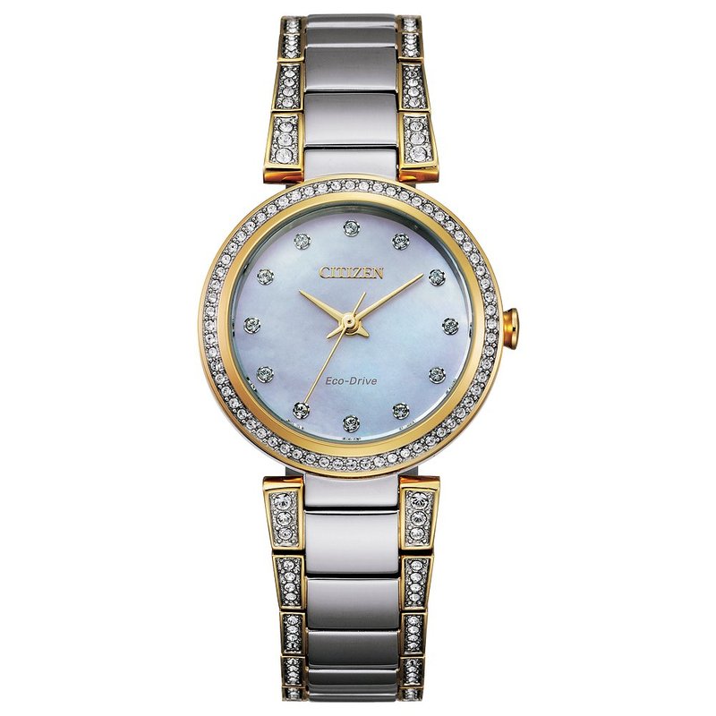 Citizen Eco-Drive Silhouette Crystal Eco Women&