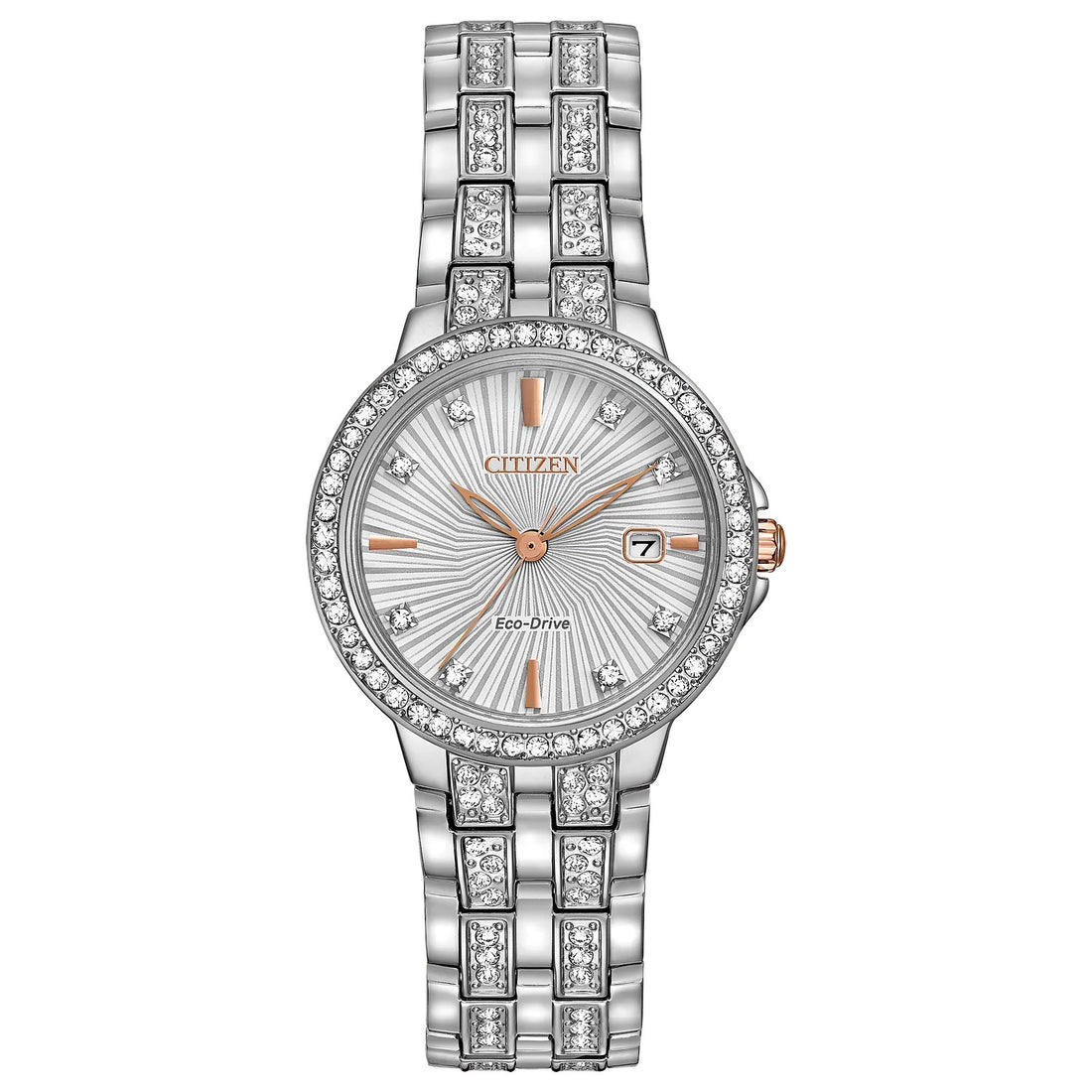 Citizen Eco-Drive Silhouette Crystal Eco Women&